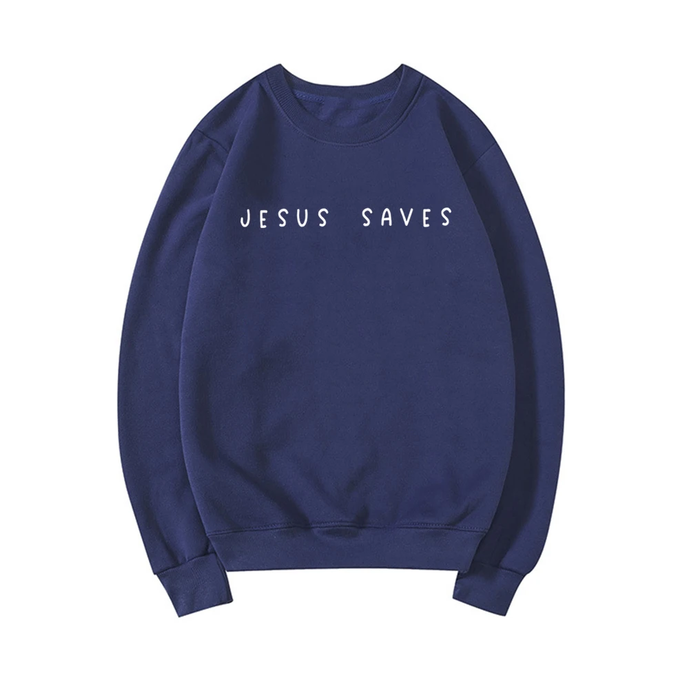 Jesus Saves Women Sweatshirt